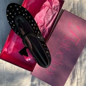 FLABELUS studded flats